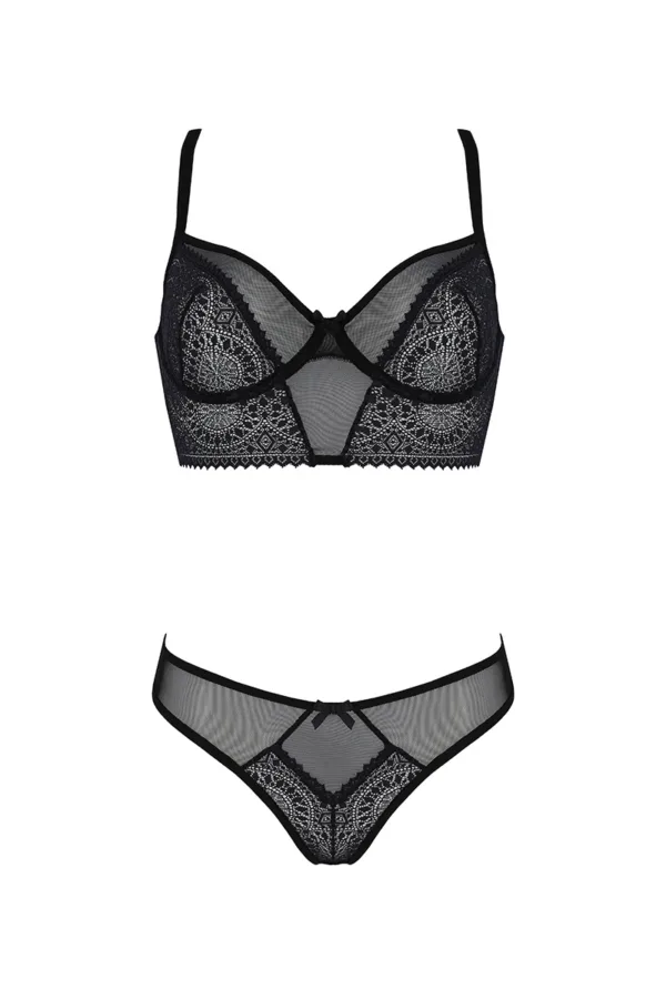Ensemble lingerie Drosera – Passion ECO Collection - 94edenstreet.com - sexshop en ligne