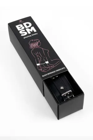 Menottes BDSM Vegan – Secret Play - 94edenstreet.com - sexshop en ligne