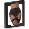 Porte-Jarretelles à 6 clips et string - 94edenstreet.com - sexshop en ligne