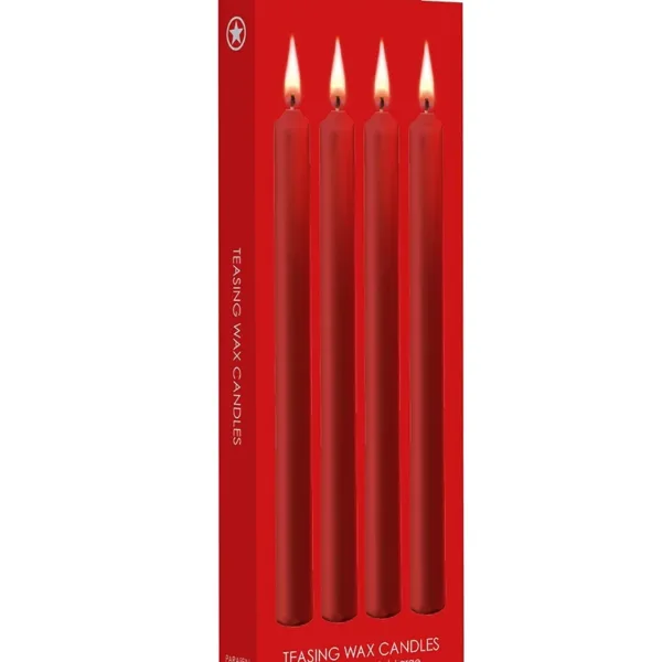 4 bougies SM rouges Large – Ouch!