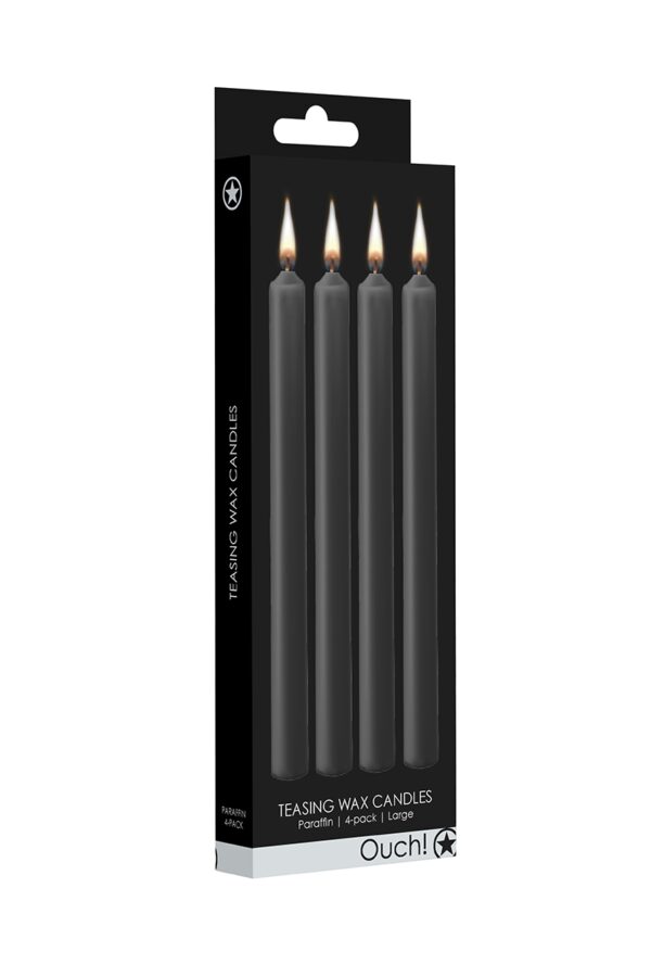 4 bougies SM noires Large - Ouch! – Image 2