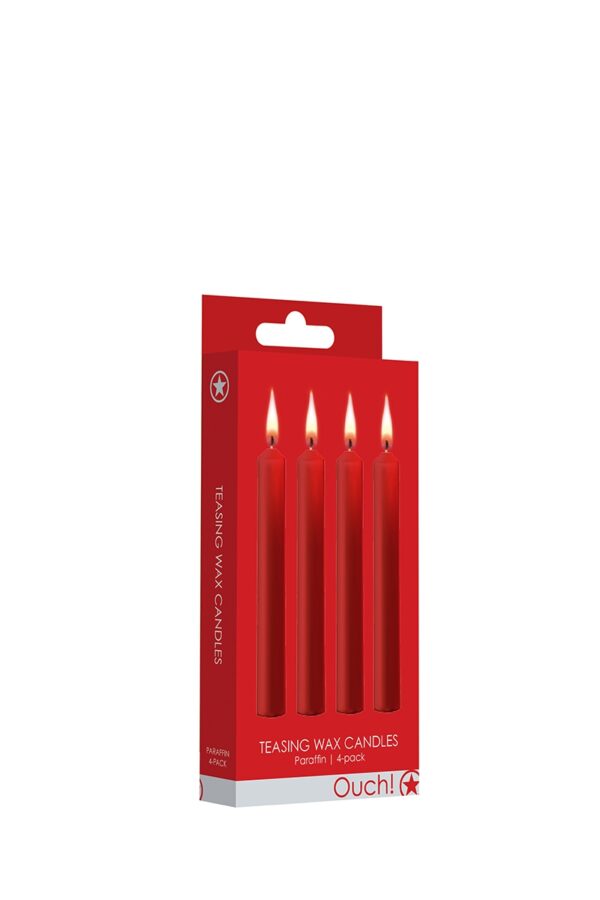 4 bougies SM rouges - Ouch! – Image 2