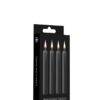 4 bougies SM noires – Ouch! - 94edenstreet.com - sexshop en ligne