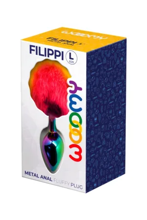 Plug métal Filippi Rainbow L – Wooomy - 94edenstreet.com - sexshop en ligne