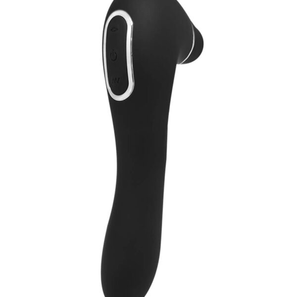 Stimulateur clitoridien Smooch noir – Wooomy