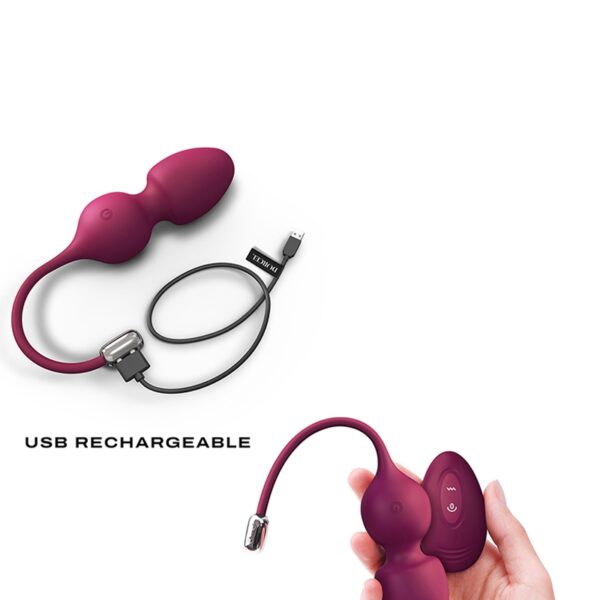 Love balls télécommandées bordeaux – Dorcel