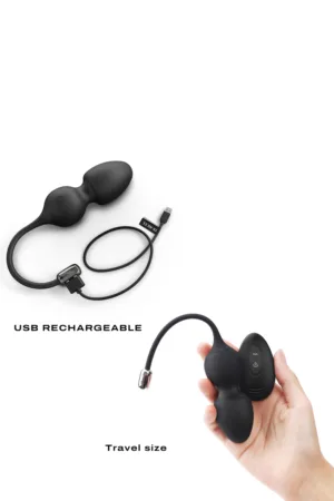Love balls télécommandées noires – Dorcel - 94edenstreet.com - sexshop en ligne
