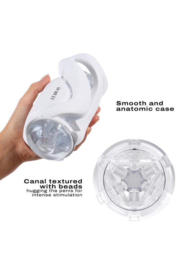 Masturbateur Dorcel Deep Blow blanc - 94edenstreet.com - sexshop en ligne