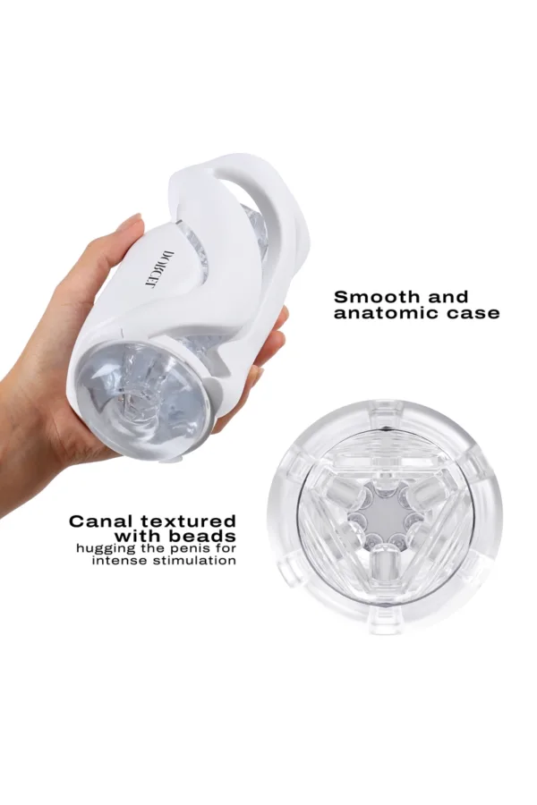 Masturbateur Dorcel Deep Blow blanc - 94edenstreet.com - sexshop en ligne