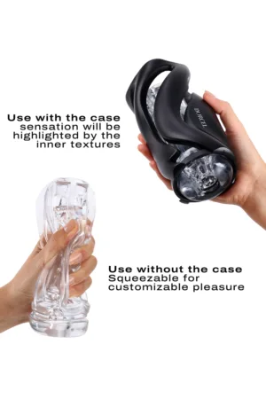 Masturbateur Dorcel Deep Blow noir - 94edenstreet.com - sexshop en ligne