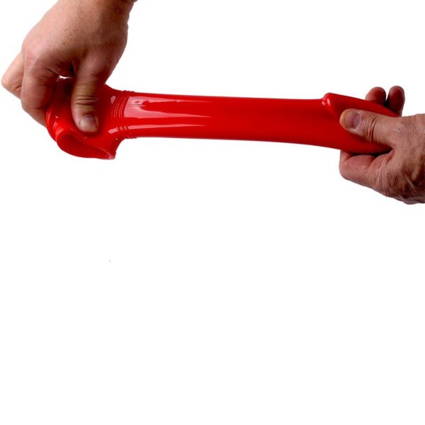 Gaine de pénis semi-réaliste rouge 19×4,5 cm – Zizi
