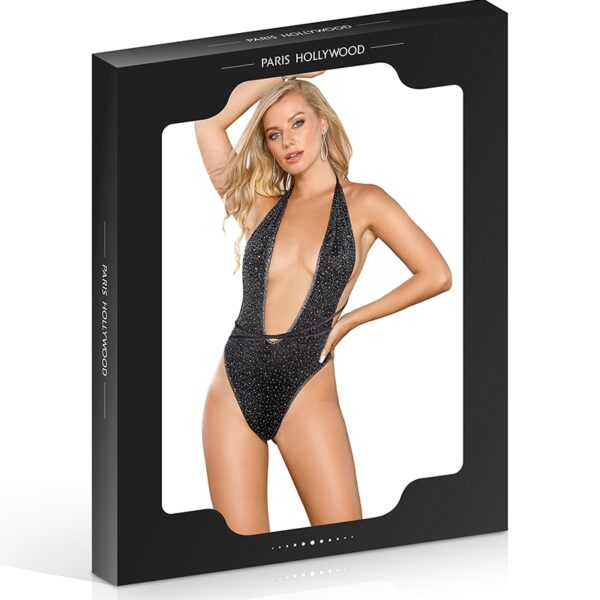 body argenté à strass – Paris Hollywood