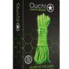 Corde de bondage phosphorescente 10m – Ouch - 94edenstreet.com - sexshop en ligne