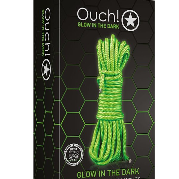 Corde de bondage phosphorescente 10m – Ouch
