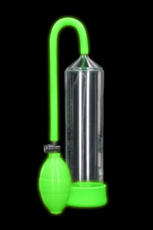 Pompe à pénis classique phosphorescente – Ouch - 94edenstreet.com - sexshop en ligne