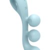 Multi-vibromasseur Tri Ball 2 bleu – Satisfyer - 94edenstreet.com - sexshop en ligne