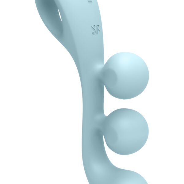 Multi-vibromasseur Tri Ball 2 bleu – Satisfyer