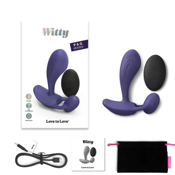 Double stimulateur télécommandé Witty – Love To Love