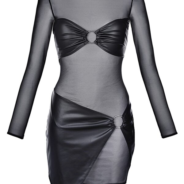 Robe noire V-9219 – Axami