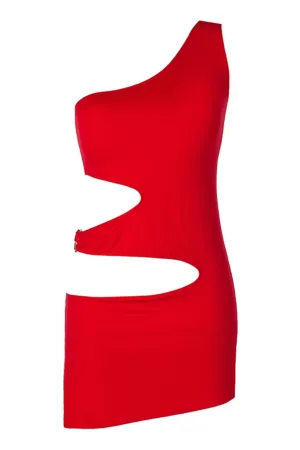 Robe rouge V-9249 – Axami - 94edenstreet.com - sexshop en ligne