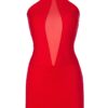 Robe rouge V-9259 – Axami - 94edenstreet.com - sexshop en ligne