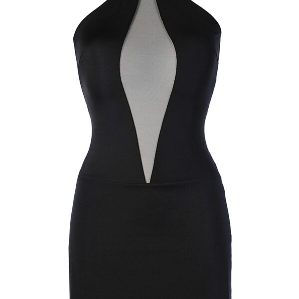 Robe noire V-9269 – Axami