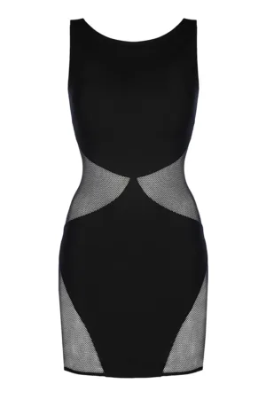 Robe noire V-9279 – Axami - 94edenstreet.com - sexshop en ligne