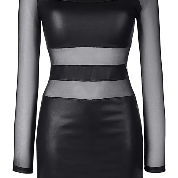 Robe noire V-9309 – Axami