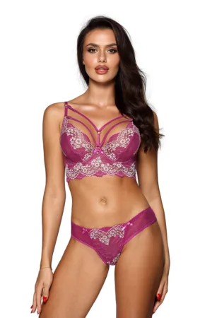Soutien-gorge fuchsia V-9741 – Axami - 94edenstreet.com - sexshop en ligne