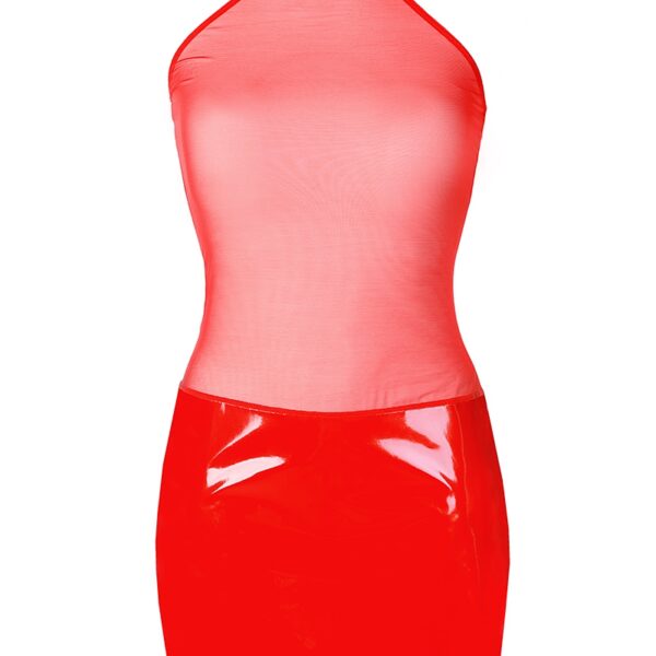 Robe rouge V-9119 – Axami