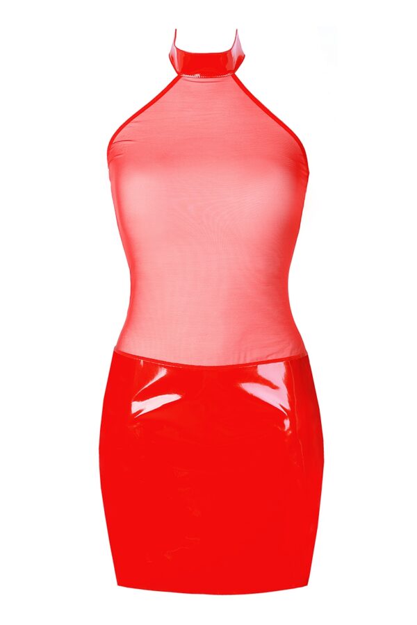 Robe rouge V-9119 – Axami - 94edenstreet.com - sexshop en ligne