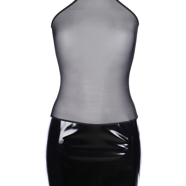 Robe noire V-9129 – Axami