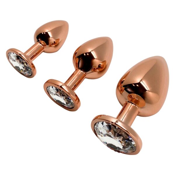 Plug bijou Tralalo transparent S – Wooomy