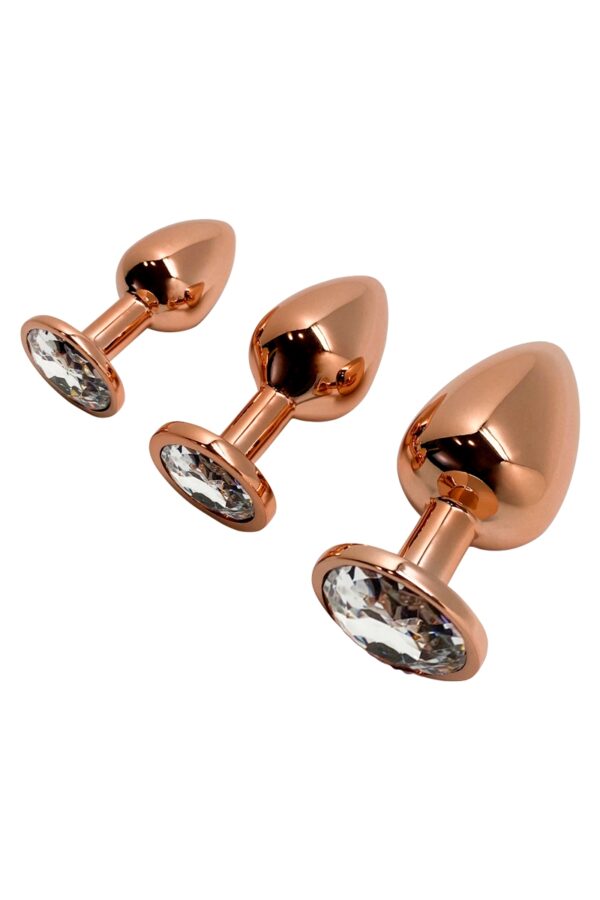 Plug bijou Tralalo transparent S – Wooomy - 94edenstreet.com - sexshop en ligne