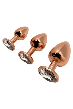 Plug bijou Tralalo transparent M – Wooomy - 94edenstreet.com - sexshop en ligne