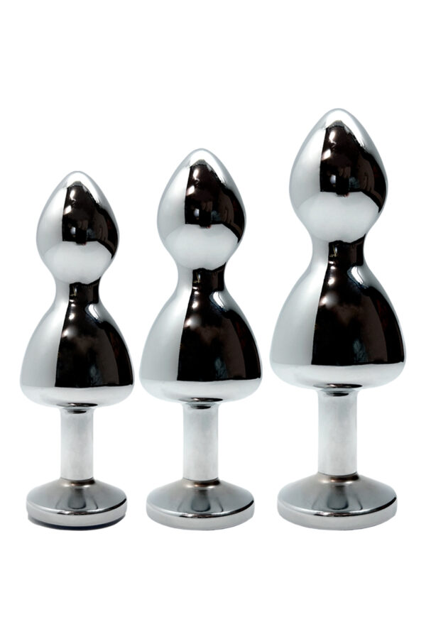 Plug bijou Lollypop transparent S – Wooomy - 94edenstreet.com - sexshop en ligne