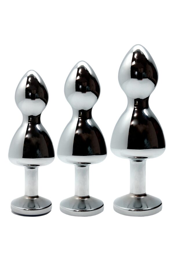 Plug bijou Lollypop rouge M - Wooomy – Image 2