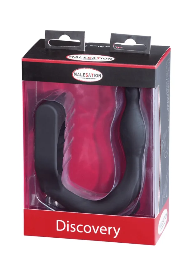 Cockring + Plug vibrant – Malesation - 94edenstreet.com - sexshop en ligne