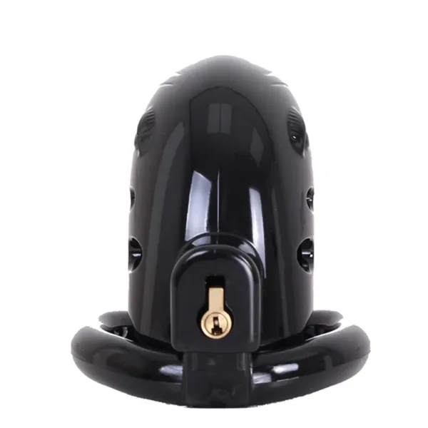 Cage de chasteté ABS noire – Malesation