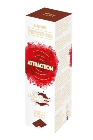 Lubrifiant stimulant chocolat – Attraction - 94edenstreet.com - sexshop en ligne