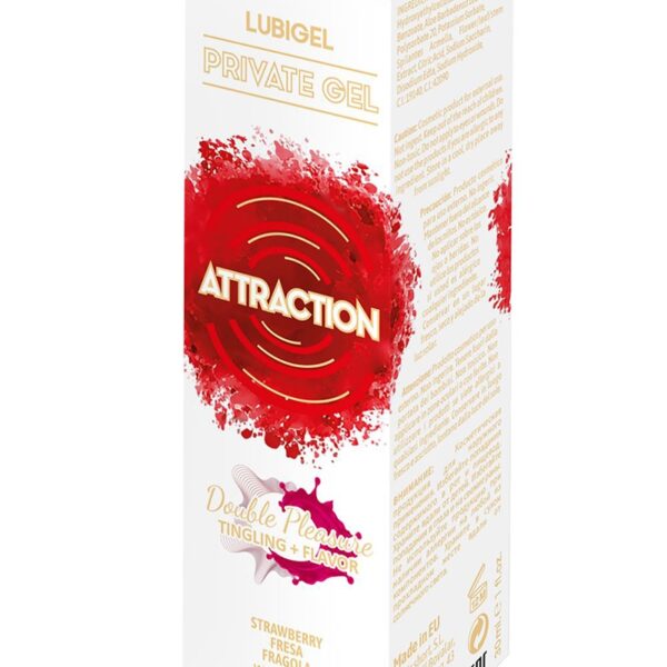 Lubrifiant stimulant fraise – Attraction