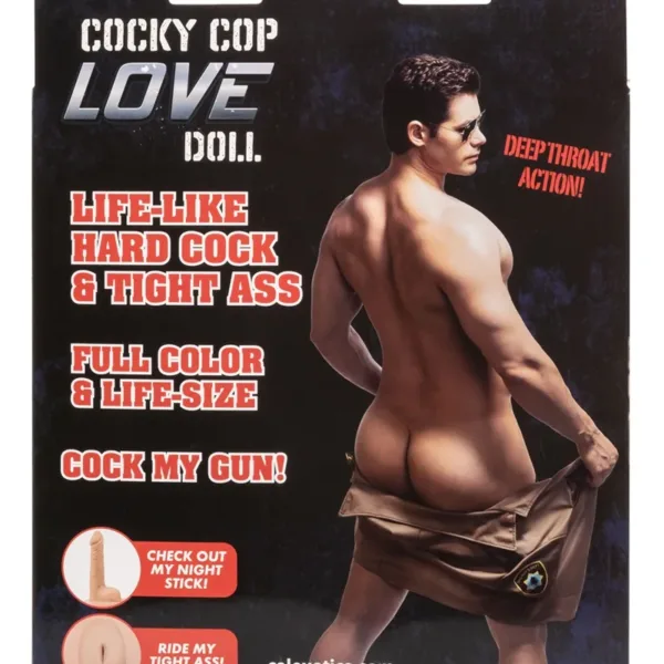 Poupée masculine Cocky Cop Love Doll