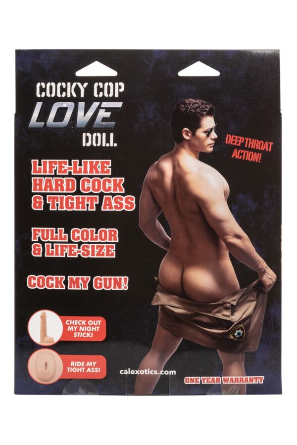 Poupée masculine Cocky Cop Love Doll – Image 2