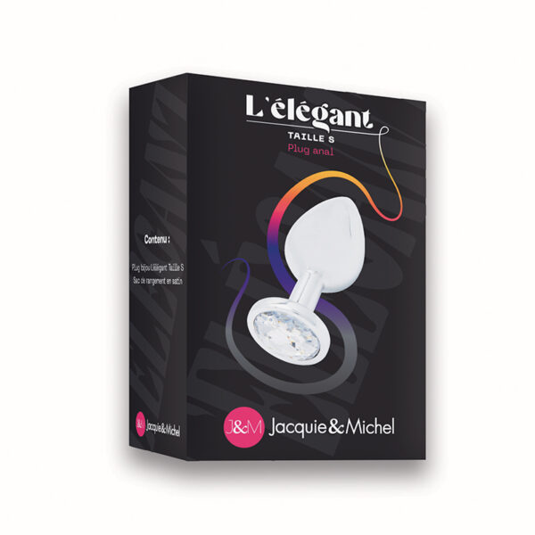 Plug bijou L’élégant S – Jacquie et Michel