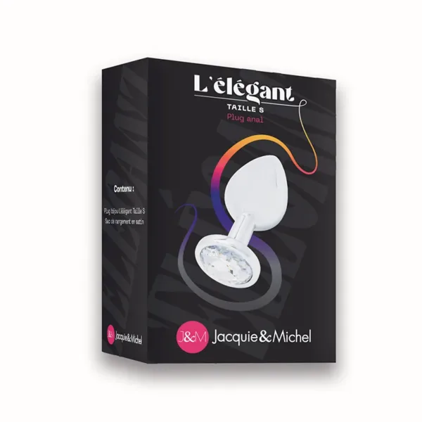 Plug bijou L’élégant S – Jacquie et Michel