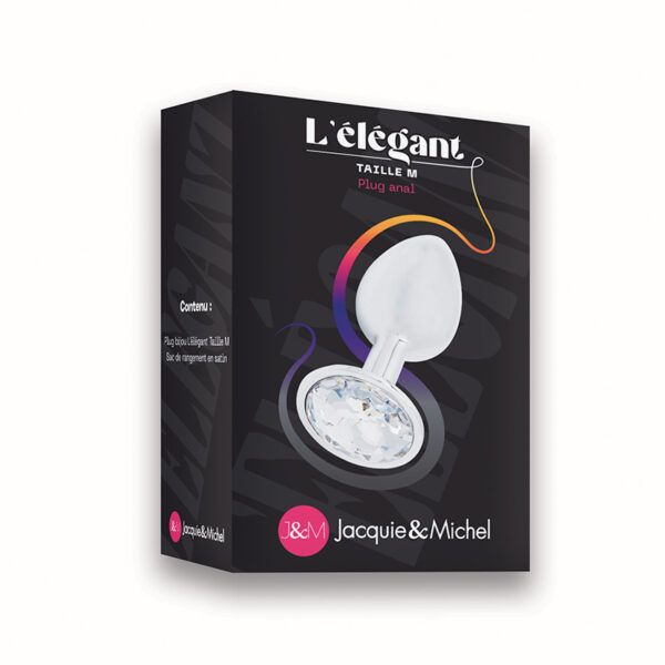 Plug bijou L’élégant M – Jacquie et Michel