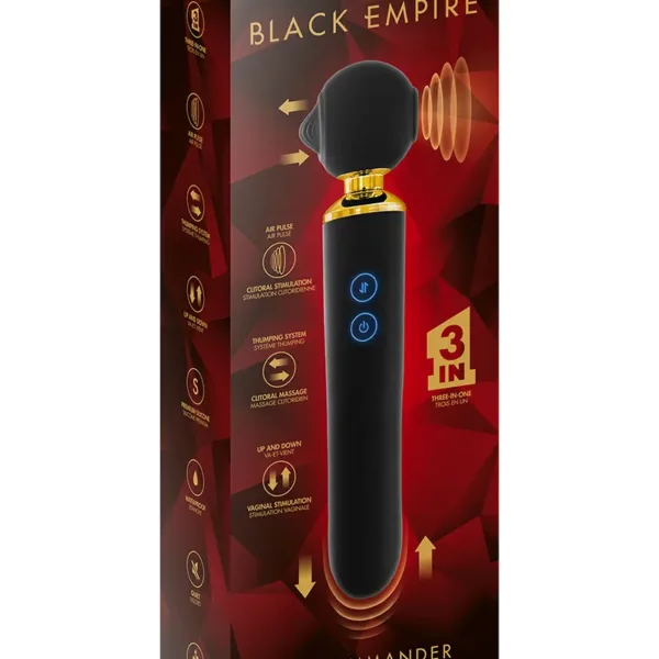 Triple stimulateur My Commander – Black Empire
