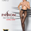 Collants ouverts TI021 20 deniers - noir – Image 2