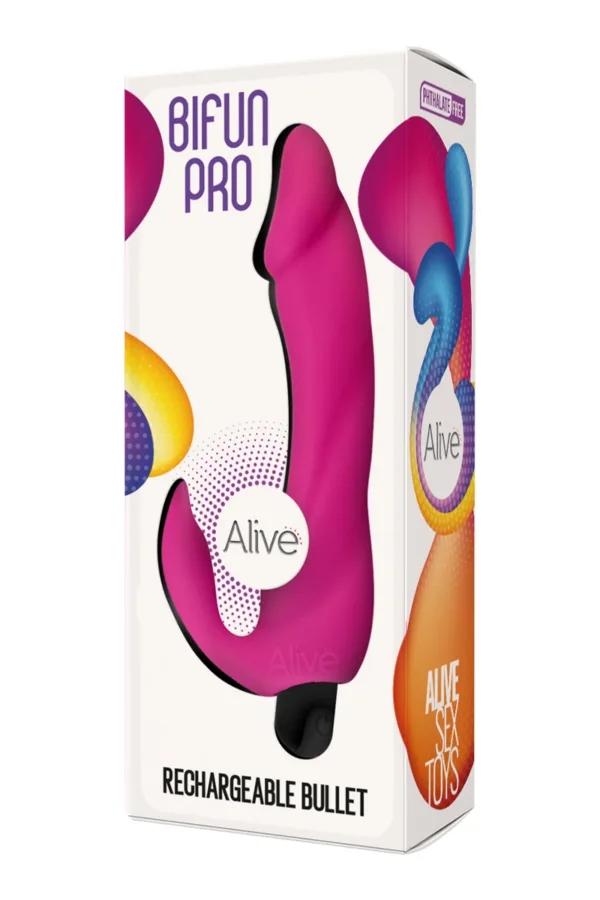 Vibro rechargeable Bifun Pro – Alive - 94edenstreet.com - sexshop en ligne