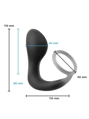 Plug prostatique avec cockring Renegade Slingshot